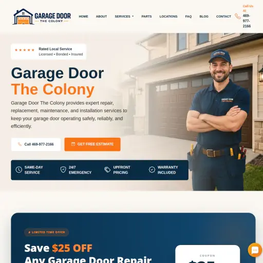 Garage Door The Colony