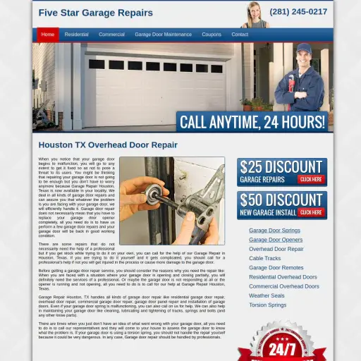 Five Star Garage Repairs