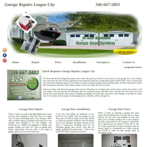 Same Day Garage Repair