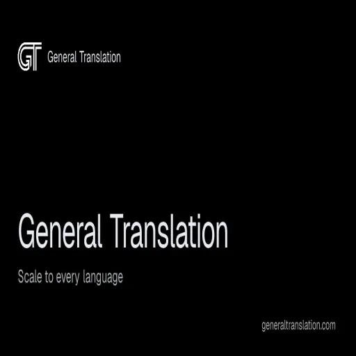 General Translation