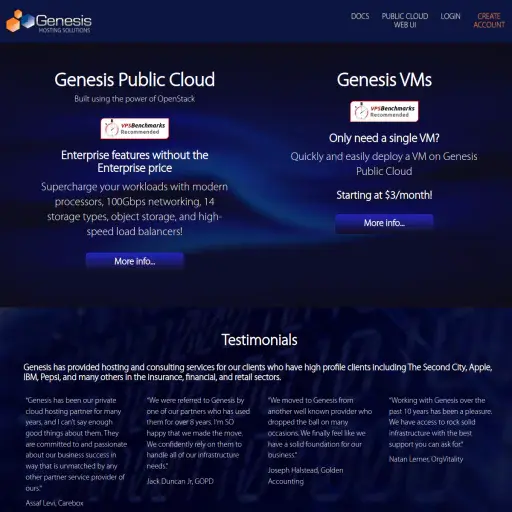 Genesis Hosting Solutions