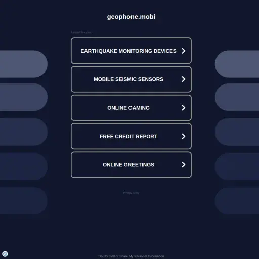 Geophone