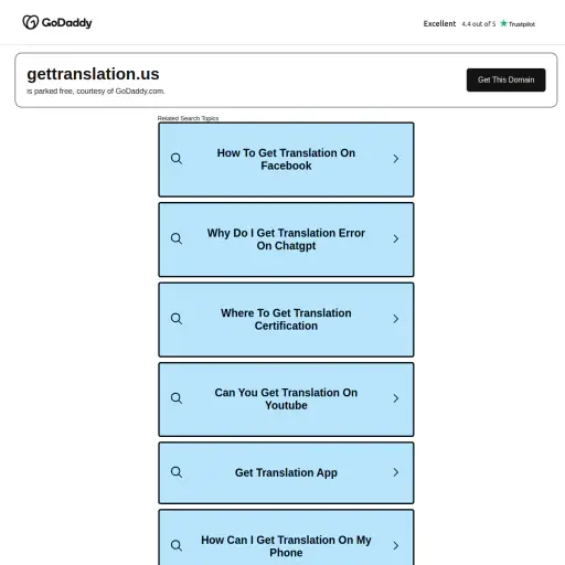 Gettranslation
