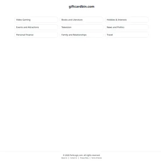 GiftCardBin