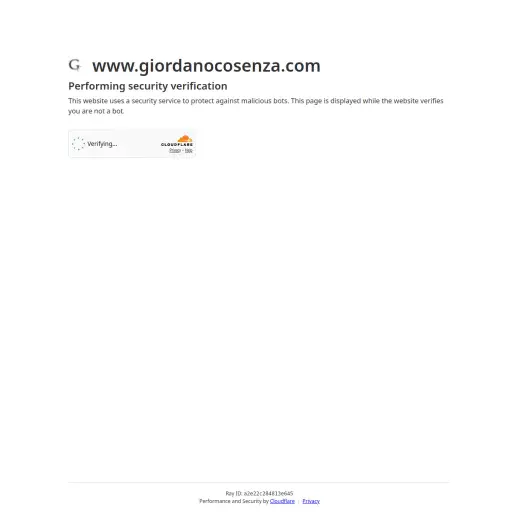 Giordanocosenza