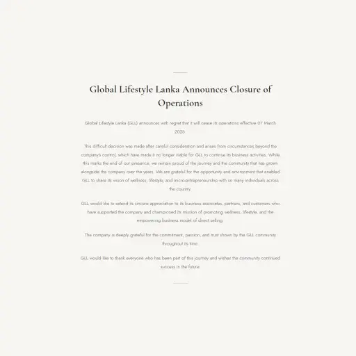 GLOBALLIFESTYLELANKA
