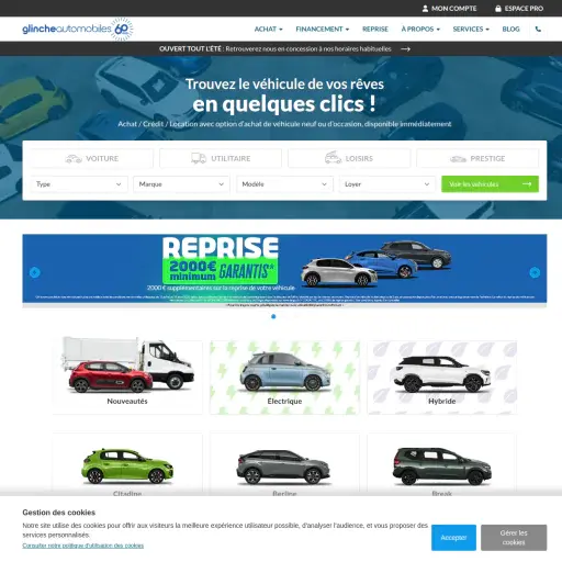 Glinche-automobiles