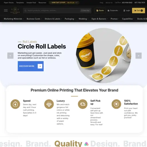 Gold Image Printing