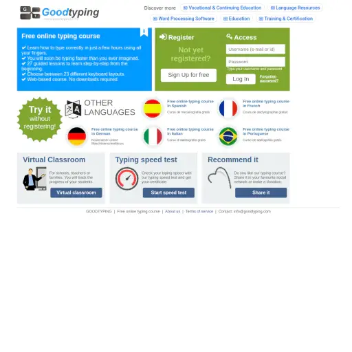 Goodtyping
