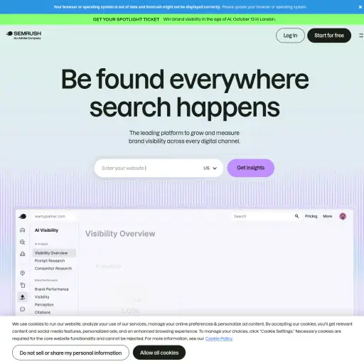 Ecommerce Apps by Semrush