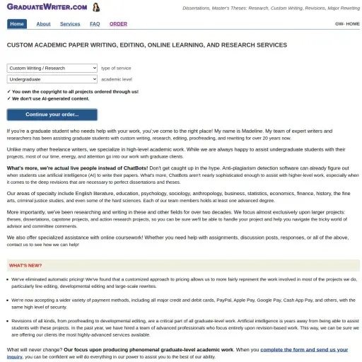 Graduate Writer