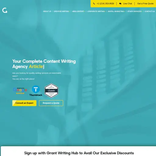Grant Writing Hub