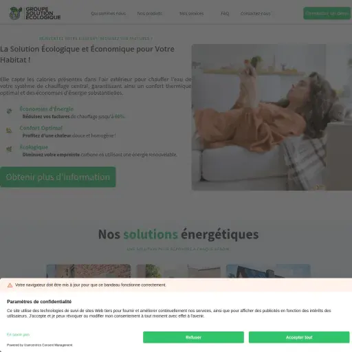 GROUPE SOLUTION ÉCOLOGIQUE