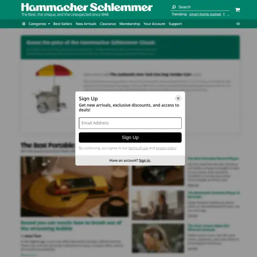 Hammacher Schlemmer
