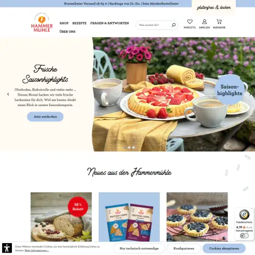 Hammermuehle Shop