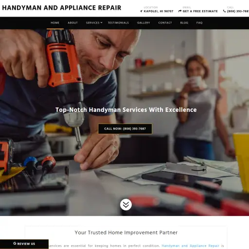 Handyman and Appliance Repair