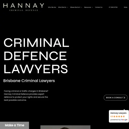 Hannay Criminal Defence Brisbane