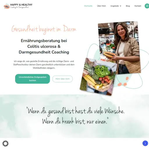Happy & Healthy Coaching für Darmgesundheit