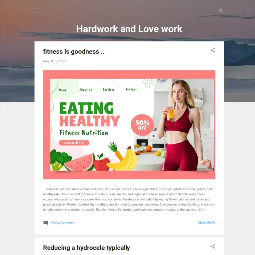 Hardworkandlove Blogspot