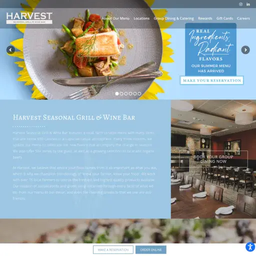 Harvest Seasonal Grill & Wine Bar