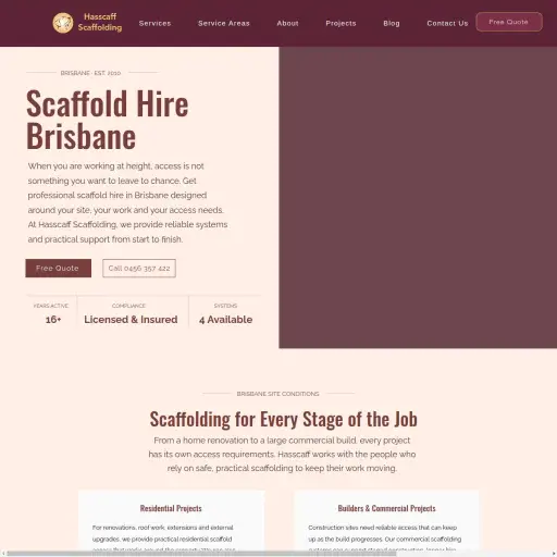 Hasscaff Scaffolding