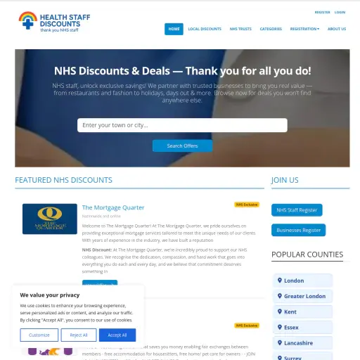 Healthstaffdiscounts