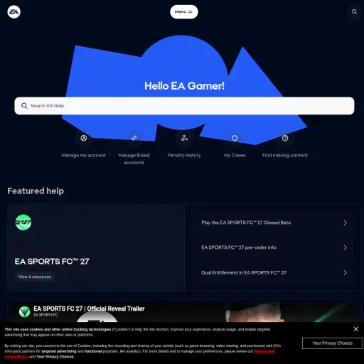 Help Ea