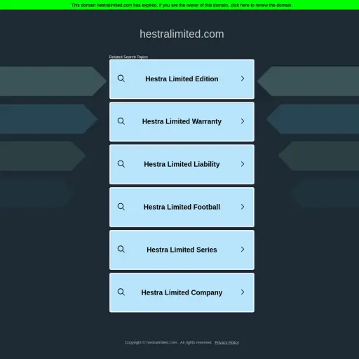 Hestralimited