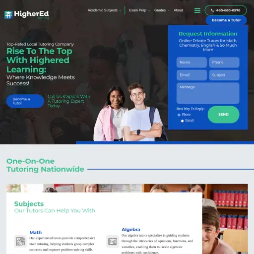HigherEd Learning Online Tutors