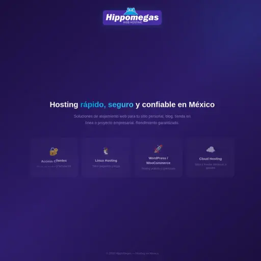 Hippomegas hosting