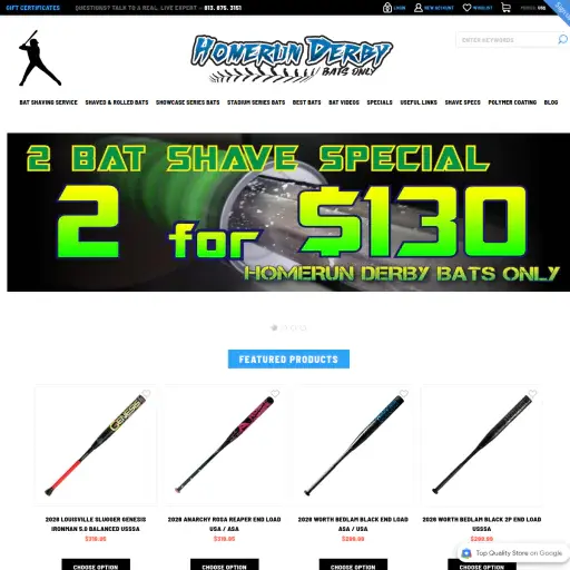 Homerun Derby Bats Only