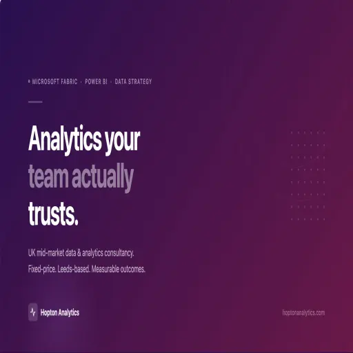 Hopton Analytics Ltd