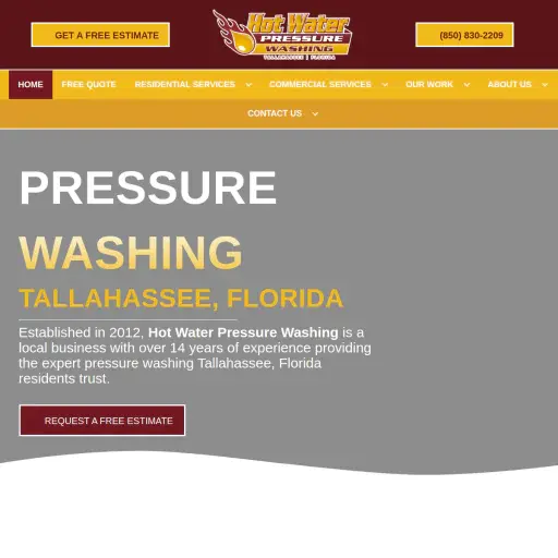 Hot Water Pressure Washing