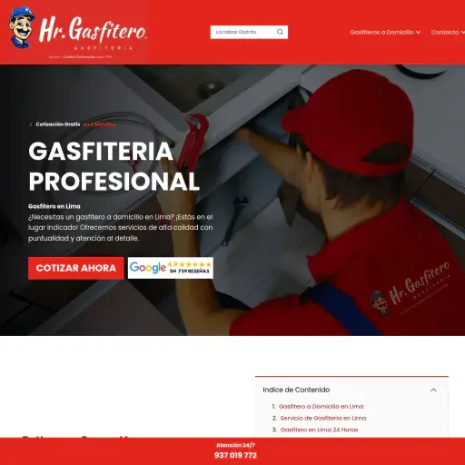Hr. Gasfitero en Lima