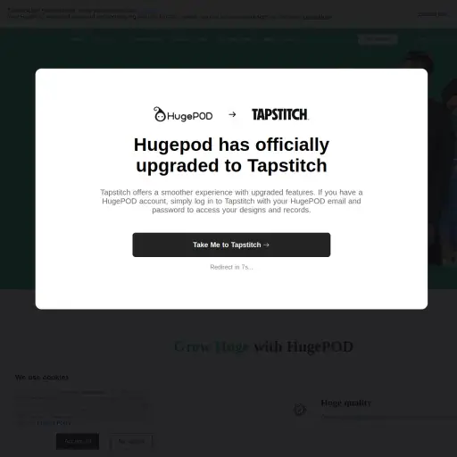 HugePOD Print On Demand Wholesale & Dropshipping