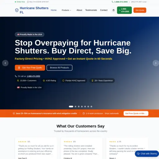 Hurricane Shutters Florida