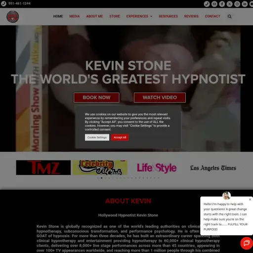 Hollywood Hypnotist Kevin Stone