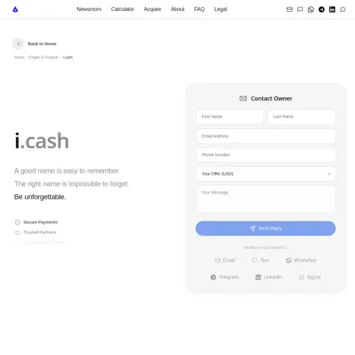 i.cash