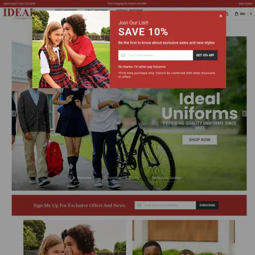 idealuniform.com