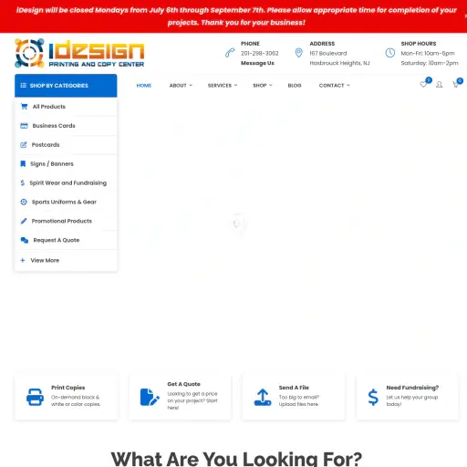 iDesign Printing and Copy Center