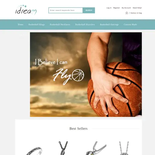 iDream Basketball Jewelry