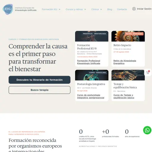 Instituto Europeo de Kinesiología Unificada IEKU