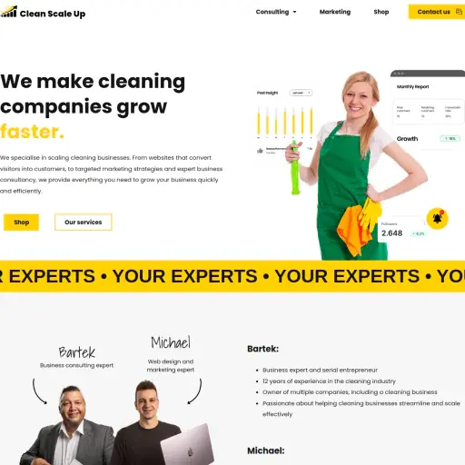 Clean scale up Akademia Sprzatania