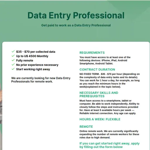 Impulsedataentry