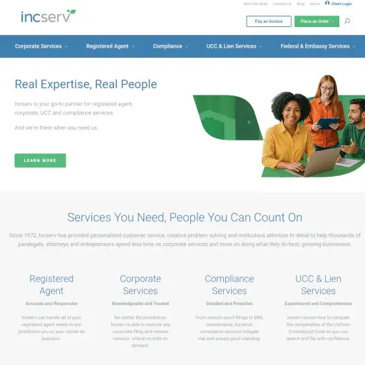 Incorporating Services