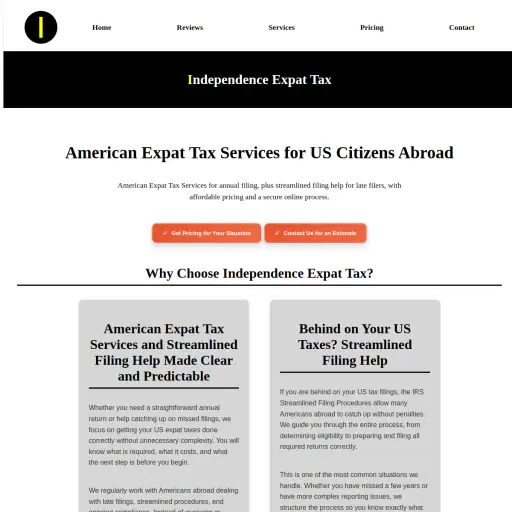 Independence Expat Tax