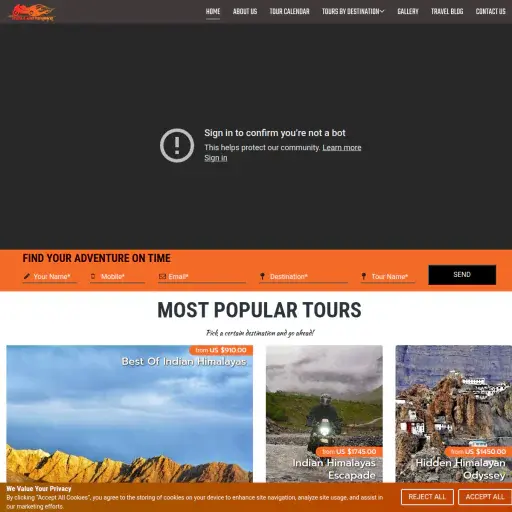 India Motorbike Tour