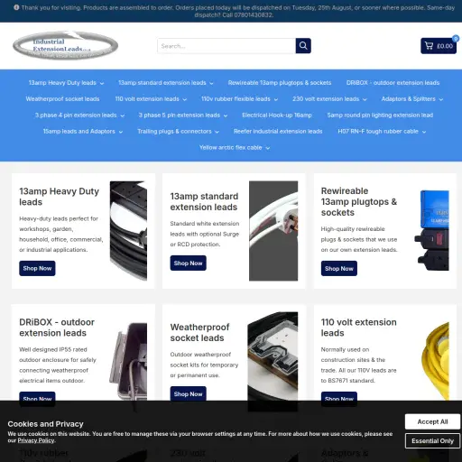 Industrialextensionleads