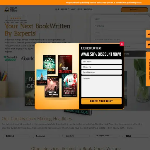 Inhouse Book Writers