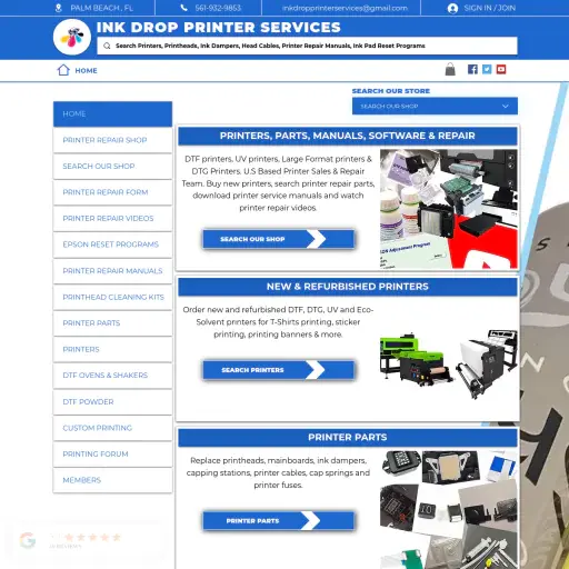 Ink Drop Printer Services